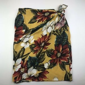 Vintage Leger Hawaiian Wrap Skirt